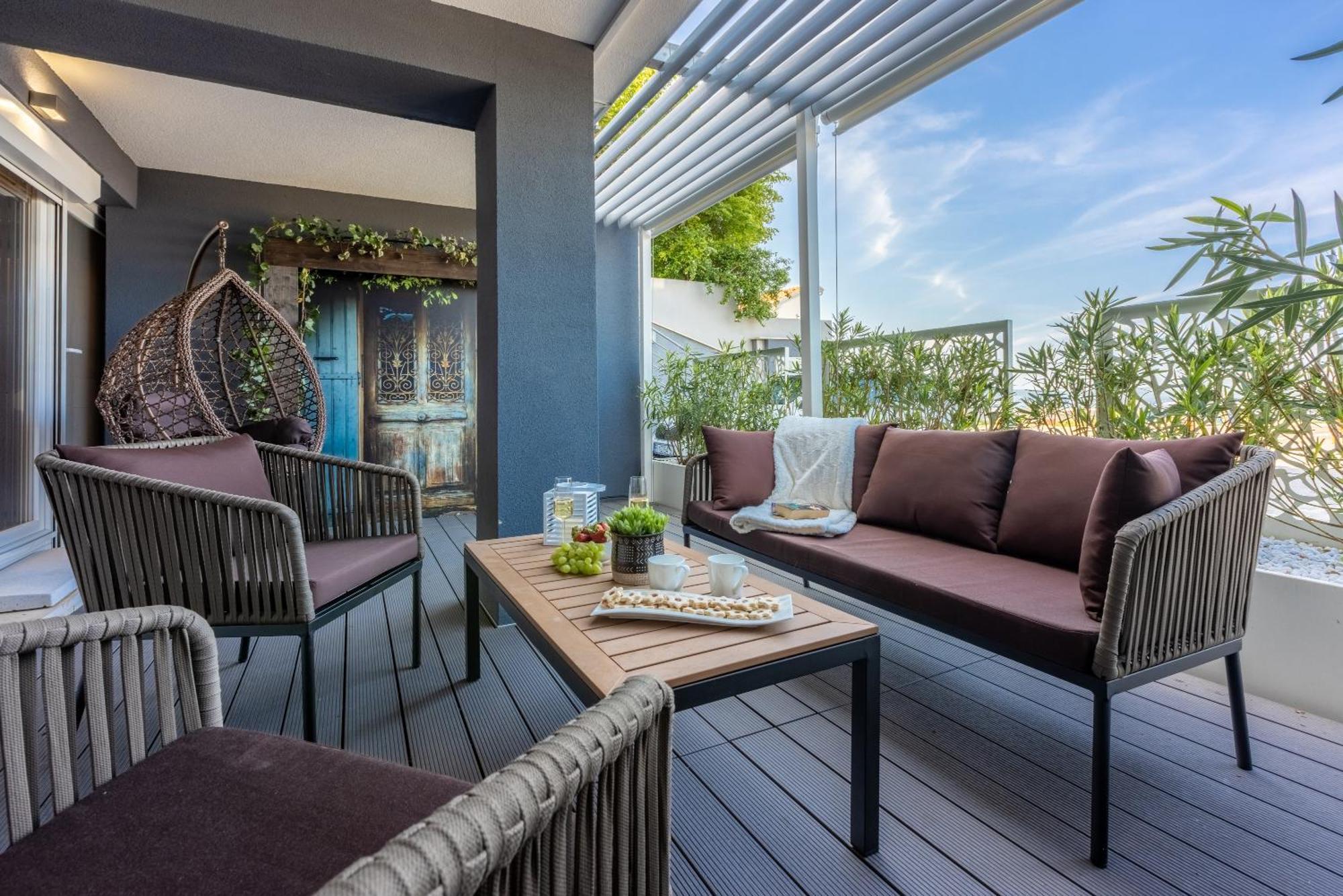 Panoramica Apartment With Whirlpool Crikvenica Buitenkant foto