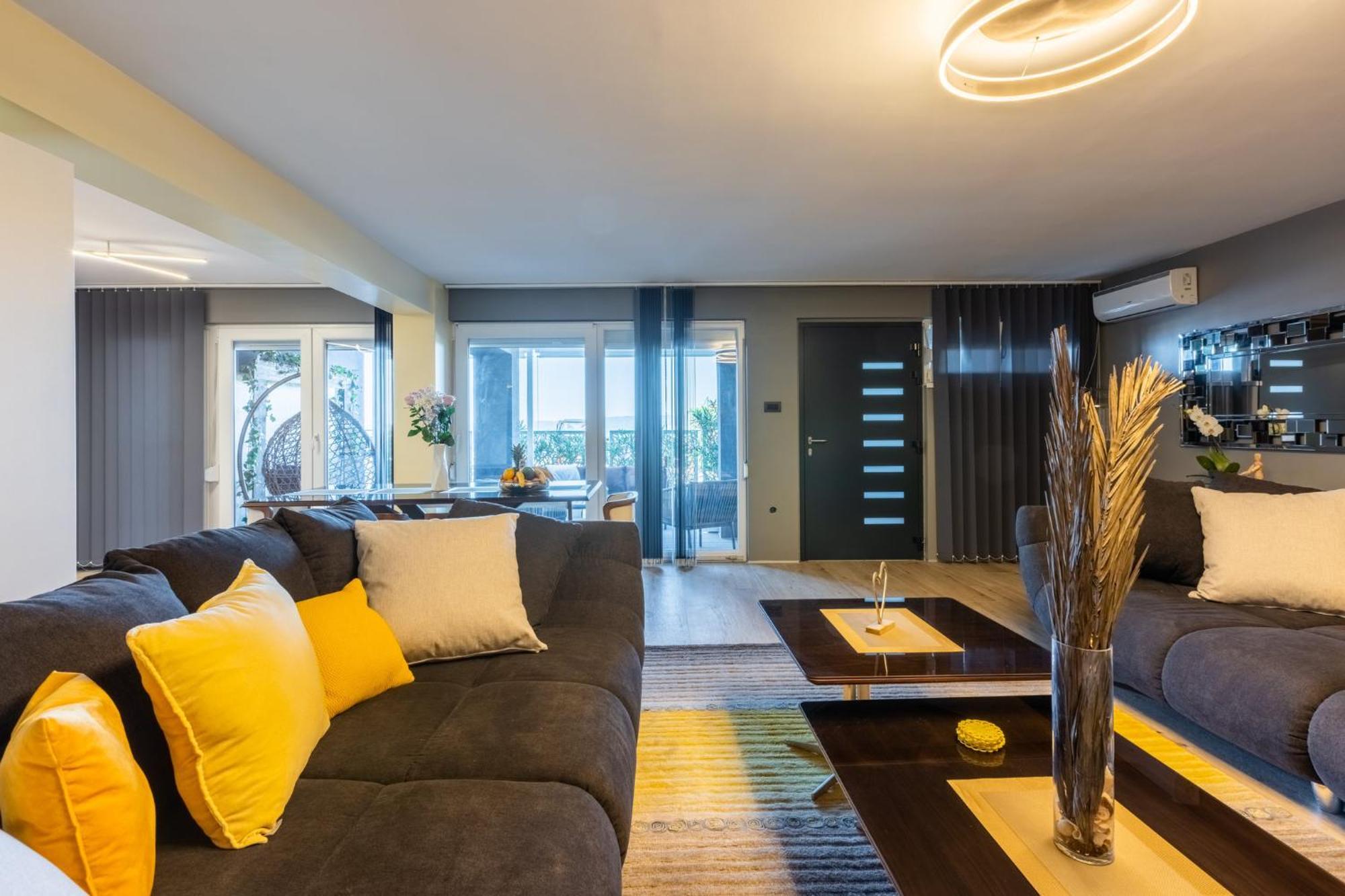 Panoramica Apartment With Whirlpool Crikvenica Buitenkant foto