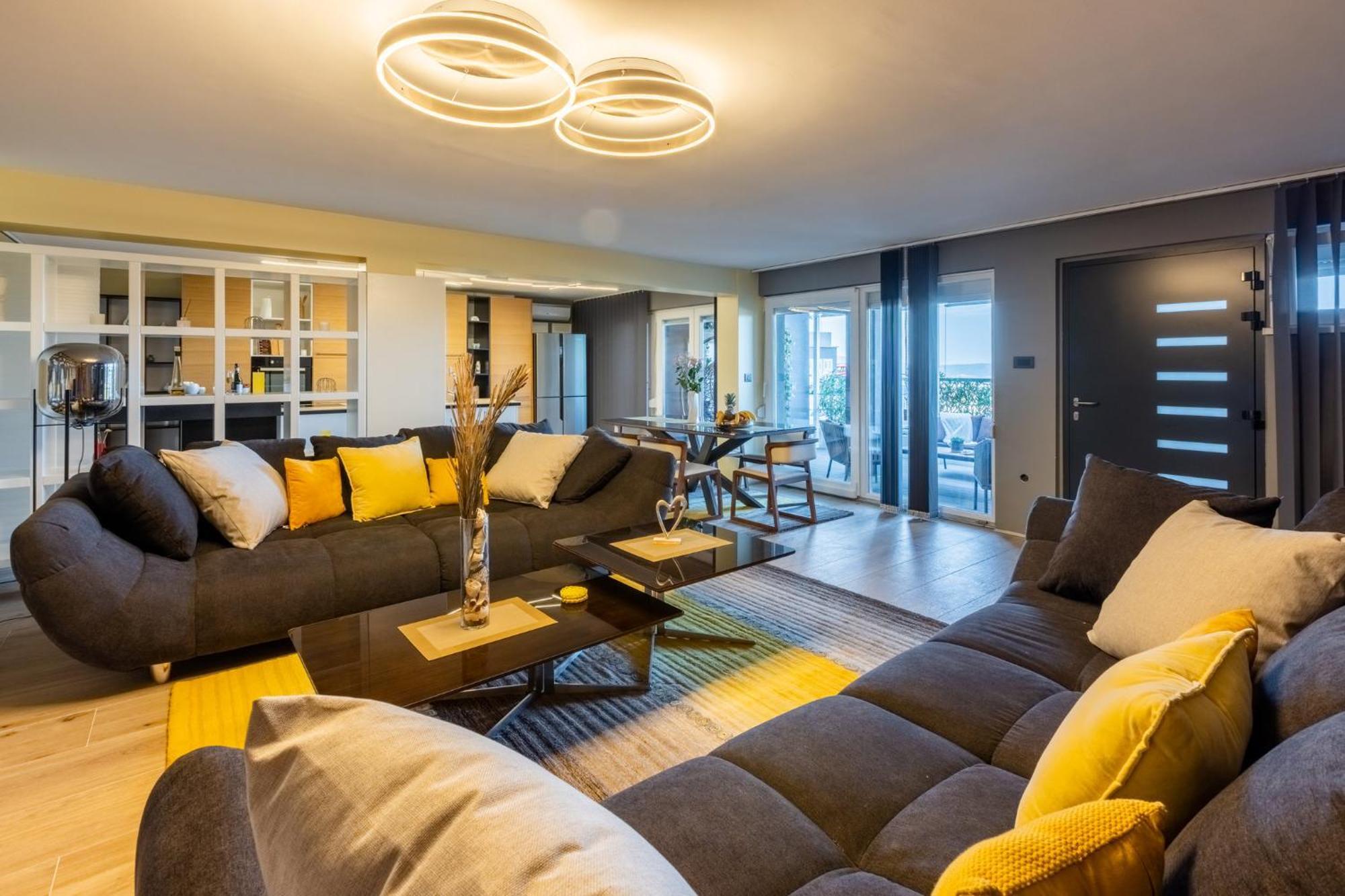 Panoramica Apartment With Whirlpool Crikvenica Buitenkant foto